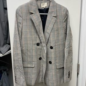 Sézane Double Breasted Oversized Blazer